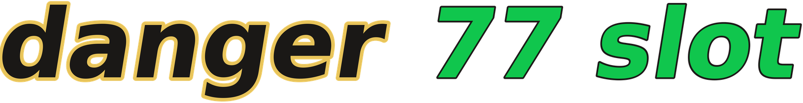 danger 77 slot logo